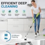 9-in-1 Electric Spin Scrubber - (1 Set) - Full Detail by Nari Haat, Indian ethnic wear, women clothing, designer suit