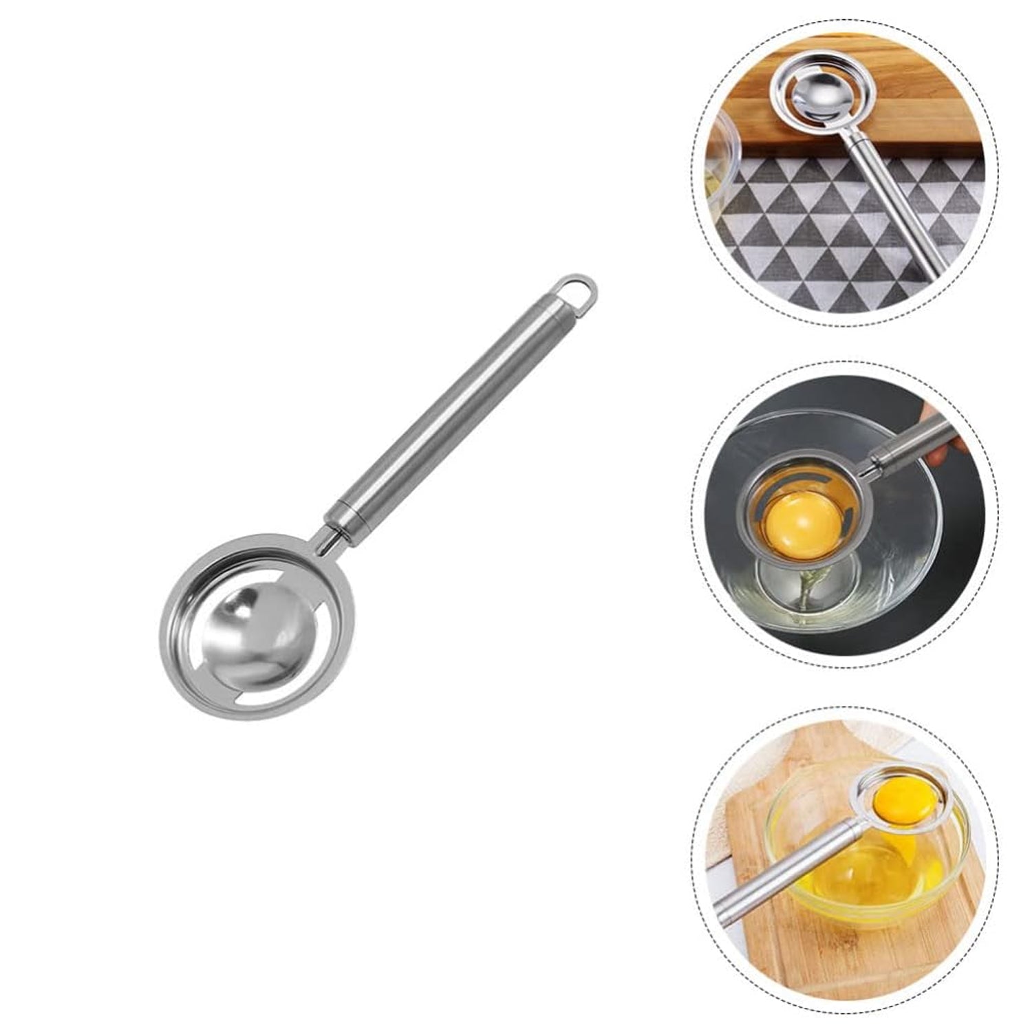 Stainless Steel Egg Separator for Baking