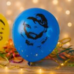 Assorted Printed Mix Design Party Latex Balloons (1 Pc) - Fabric Detail by Nari Haat, Indian ethnic wear, women cloth...