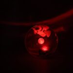 Light-Up Bouncy Fish Ball – Impact-Activated LED Flashing Sensory Toy (1 Pc) - Fabric Detail by Nari Haat, Indian e...