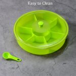 Multipurpose Dry-fruit and masala box with single spoon. - Full Detail by Nari Haat, Indian ethnic wear, women clothi...