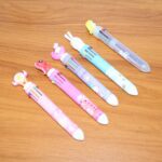 Cute Character Design 10-in-1 Multicolor Ball Pen (1 Pc) - Full Detail by Nari Haat, Indian ethnic wear, women clothi...