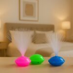 Fiber Optic LED Night Lamps Set (12 Pc) - Back View by Nari Haat, Indian ethnic wear, women clothing, designer suit