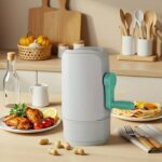 Manual Hand-Crank Peanut Sheller Machine - Back View by Nari Haat, Indian ethnic wear, women clothing, designer suit