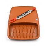 Cut & Wash Box & Tray – Versatile Kitchen Tool for Fruits & Vegetables - Sleeve Design by Nari Haat, Indian ethnic ...