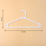 Plastic Clothes Hangers – Set of 6 - Neckline Detail by Nari Haat, Indian ethnic wear, women clothing, designer suit