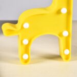 Giraffe Shape LED Decorative Night Light (1 Pc) - Neckline Detail by Nari Haat, Indian ethnic wear, women clothing, d...