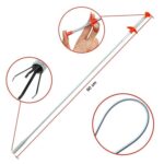 Flexible Spring Drain Cleaning Tool with Hand Grip (1 Pc / 90 Cm) - Neckline Detail by Nari Haat, Indian ethnic wear,...