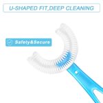 Kids U-Shaped Toothbrush - Easy Cleaning for Toddlers & Children - Full Detail by Nari Haat, Indian ethnic wear, wome...