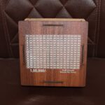 Big Wooden Savings Challenge Money Bank / Piggy Bank - (1 Pc) - Full Detail by Nari Haat, Indian ethnic wear, women c...