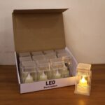 Set of 12 LED Storm Lantern Decorative Lights - Full Detail by Nari Haat, Indian ethnic wear, women clothing, designe...