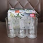 Supermom Plastic Martini Clear Glass Set (6 Pc) - Full Detail by Nari Haat, Indian ethnic wear, women clothing, desig...