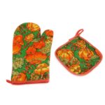 Professional Cotton Oven Mitt gloves - Sleeve Design by Nari Haat, Indian ethnic wear, women clothing, designer suit
