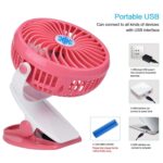 Mini USB Clip Fan – Portable Cooling Fan for Rooms (Battery Not Included) - Image 8