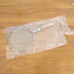 Stainless Steel Wire Skimmer with Wooden Handle (1 Pc) - Full Detail by Nari Haat, Indian ethnic wear, women clothing...