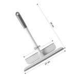 2-in-1 Window Glass Cleaning Wiper with Microfiber Pad - Neckline Detail by Nari Haat, Indian ethnic wear, women clot...