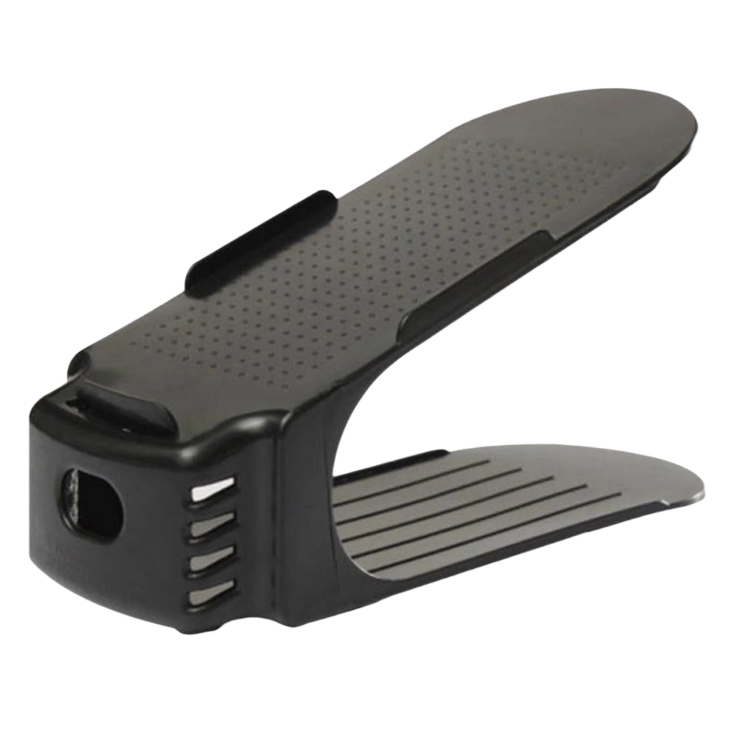 09_ae5c4655-d536-4feb-8420-b08d1cc7a502.jpg Adjustable Folding Shoe Slots Organizer - Front View by Nari Haat, Indian ethnic wear, women clothing, designer suit