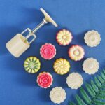 Mooncake Press Mold with 4 Stamps set - Full Detail by Nari Haat, Indian ethnic wear, women clothing, designer suit