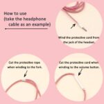 Metallic Cable Protector for Cords & Headphones (Spiral Wrap) - Full Detail by Nari Haat, Indian ethnic wear, women c...