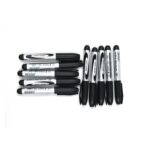 10 Piece Permanent Black Markers