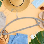 Velvet Non-Slip Clothes Hanger (1 Pc) - Full Detail by Nari Haat, Indian ethnic wear, women clothing, designer suit