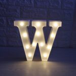 W Shaped LED Decorative Night Light (1 Pc) - Full Detail by Nari Haat, Indian ethnic wear, women clothing, designer suit