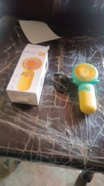Rechargeable Mini Handheld Fan (1 Pc) - Full Detail by Nari Haat, Indian ethnic wear, women clothing, designer suit