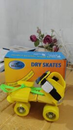 Adjustable Dry Skates for Kids (1 Pair) - Fabric Detail by Nari Haat, Indian ethnic wear, women clothing, designer suit