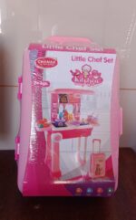 Kitchen Set Kids with Suitcase Role Play Cooking Toy for Girls & Boys (3+) - Full Detail by Nari Haat, Indian ethnic ...