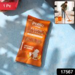 Pollic Kadam Concentrated Floor Cleaner Sachet – Orange Fresh Fragrance (50 Gm) - With Dupatta by Nari Haat, Indian...