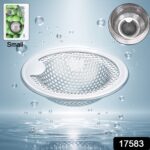 Stainless Steel Kitchen Sink Drain Strainer / Stopper (Small / 1 Pc) - With Dupatta by Nari Haat, Indian ethnic wear,...