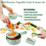 Multi-Function Vegetable Cutter & Grater Set - Back View by Nari Haat, Indian ethnic wear, women clothing, designer suit