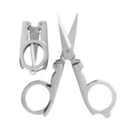 Folding Scissor 3.5inch used crafting and cutting purposes for children’s and adults - Back View by Nari Haat, Indi...