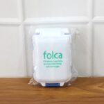 Portable Blue Dual-Sided Pill Organizer Box (1 Pc) - Full Detail by Nari Haat, Indian ethnic wear, women clothing, de...