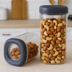 Supermom Airtight Kitchen Storage Containers – (2 Pc Set / 1500 ml) - Fabric Detail by Nari Haat, Indian ethnic wea...