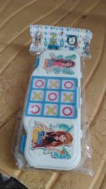 Kids Pencil Box with Built-in Tic Tac Toe Game - Full Detail by Nari Haat, Indian ethnic wear, women clothing, design...
