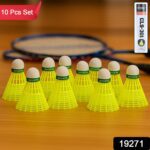 Konex Premium Plastic Badminton Shuttlecock Set (10 Pcs) - With Dupatta by Nari Haat, Indian ethnic wear, women cloth...