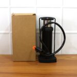 Compact Mini Foot-Operated Air Pump with Hose & Locking Valve Head - Full Detail by Nari Haat, Indian ethnic wear, wo...