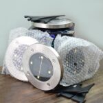 Solar Powered LED Garden Lights (4 Pc) - Full Detail by Nari Haat, Indian ethnic wear, women clothing, designer suit