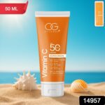 OG Beauty Vitamin C Sunscreen SPF 50 PA+++ - (1 Pc / 50Ml) - With Dupatta by Nari Haat, Indian ethnic wear, women clo...