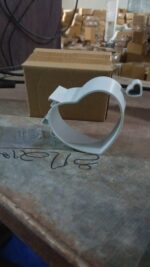 Adhesive Wall Mount Multifunctional Holder, Hair Dryer Holder (1 pc) - Neckline Detail by Nari Haat, Indian ethnic we...