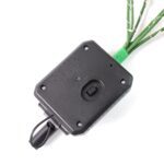 Solar Butterfly Decorative LED Light (1 Pc) - Neckline Detail by Nari Haat, Indian ethnic wear, women clothing, desig...