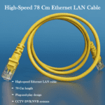 High-Speed 78 Cm Ethernet LAN Cable (1 Pc) - Back View by Nari Haat, Indian ethnic wear, women clothing, designer suit