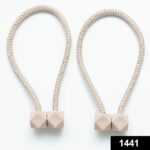 Home Magnetic Curtain Tiebacks, Straps, Buckle, Clips Rope (2 Pc) - With Dupatta by Nari Haat, Indian ethnic wear, wo...