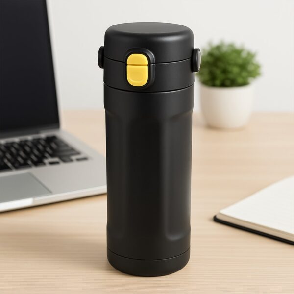 Insulated Water Bottle – Vacuum Sealed, Leak-Proof & BPA-Free for Hot & Cold Drinks - Front View by Nari Haat, Indi...
