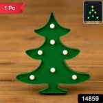 Christmas Tree Shape LED Decorative Night Light (1 Pc) - With Dupatta by Nari Haat, Indian ethnic wear, women clothin...