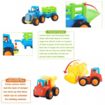 Funwoods Construction Vehicle Toy Set for Kids – (4 Pc) - With Dupatta by Nari Haat, Indian ethnic wear, women clot...