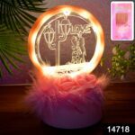 Romantic Round Love Couple Decorative Showpiece (1 Pc) - With Dupatta by Nari Haat, Indian ethnic wear, women clothin...