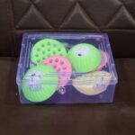 Set of 6 Lotus Canopy LED Decorative Lamps - Full Detail by Nari Haat, Indian ethnic wear, women clothing, designer suit