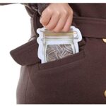 Reusable Airtight Seal Plastic Food Storage Mason Jar Zipper (150ml) - Neckline Detail by Nari Haat, Indian ethnic we...